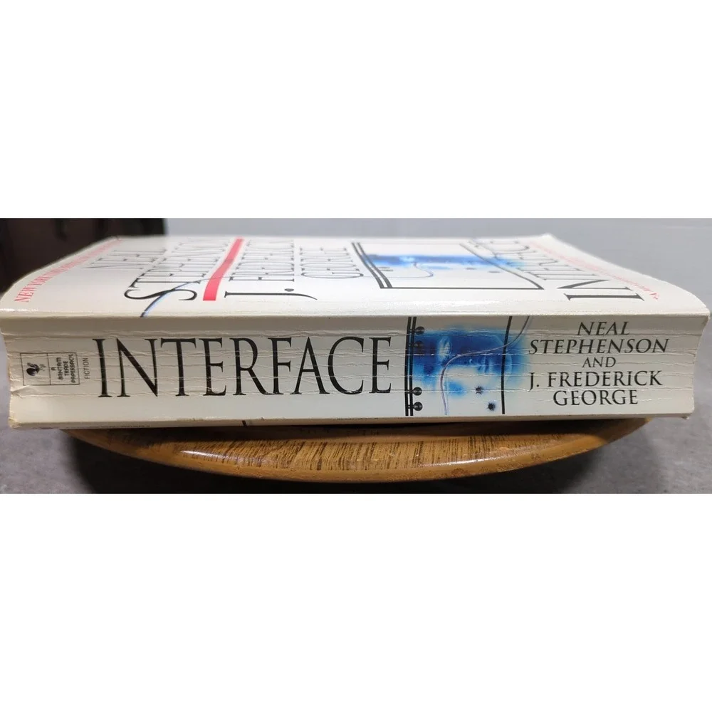 Interface Neal Stephenson J. Frederick‎ George Bantam Spectra Trade PB June 2005